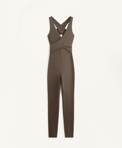 Comfortlux Crossover Long Jumpsuit