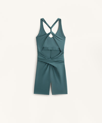 Draped Light Touch short jumpsuit