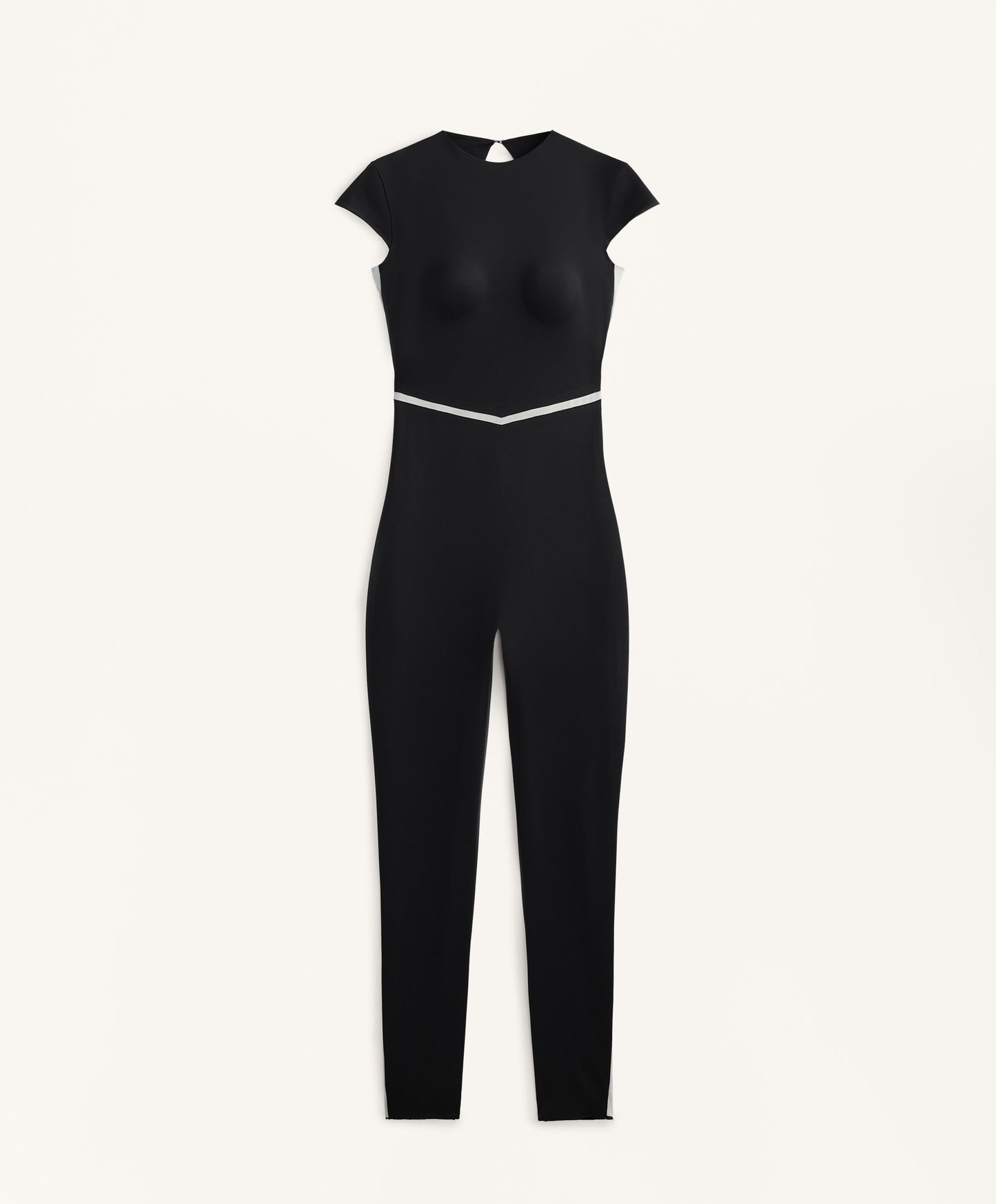 Perfect Adapt long jumpsuit with side stripe