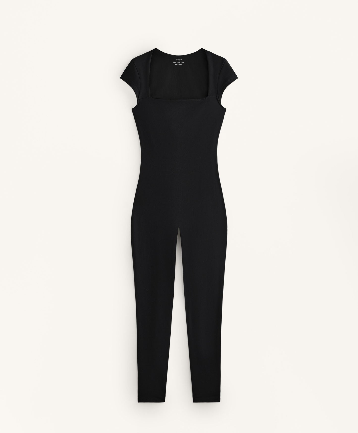Comfortlux square neck jumpsuit