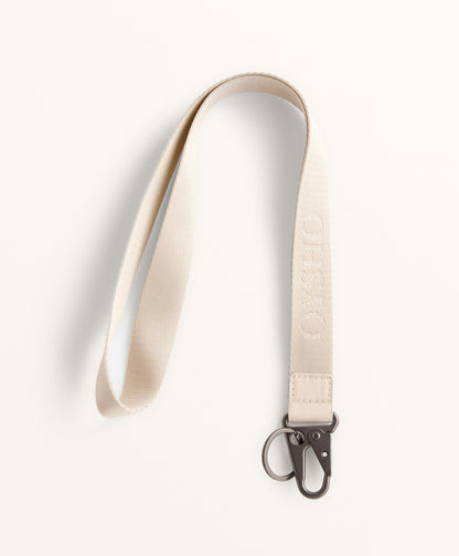 Two-piece wallet with lanyard