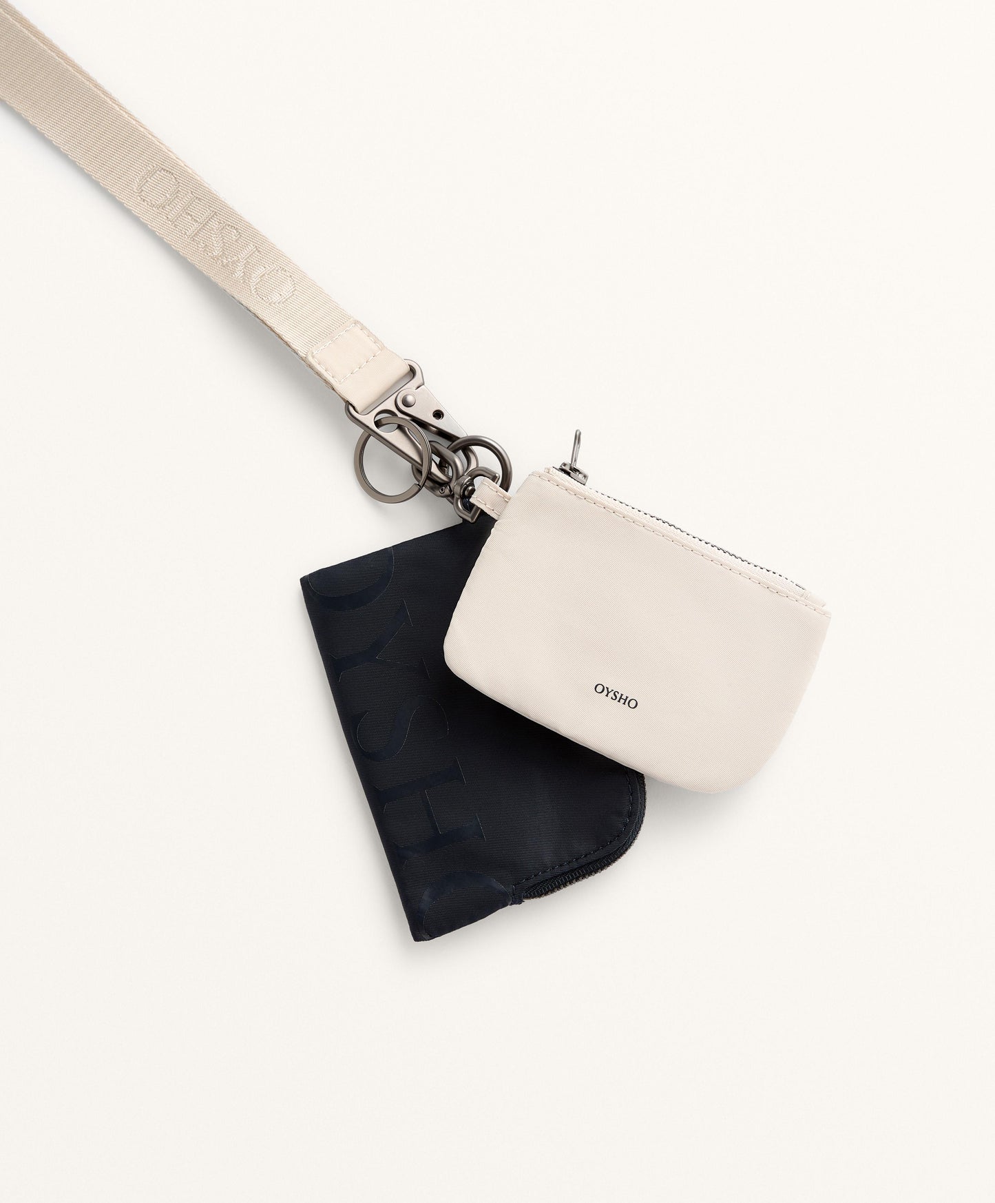 Two-piece wallet with lanyard