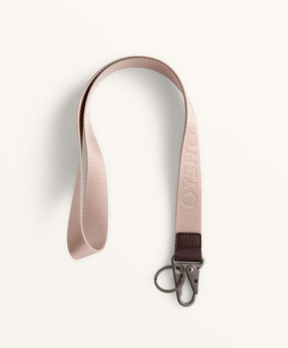 Two-piece wallet with lanyard