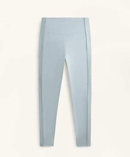 Comfortlux high rise ankle-length leggings with side rib detail
