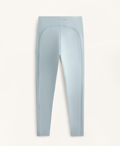 Comfortlux high rise ankle-length leggings with side rib detail