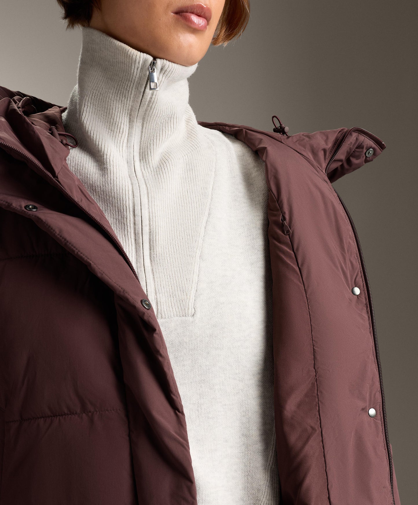 Primaloft water-repellent padded jacket