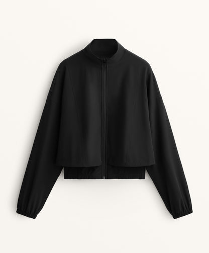 Long-sleeved technical jacket