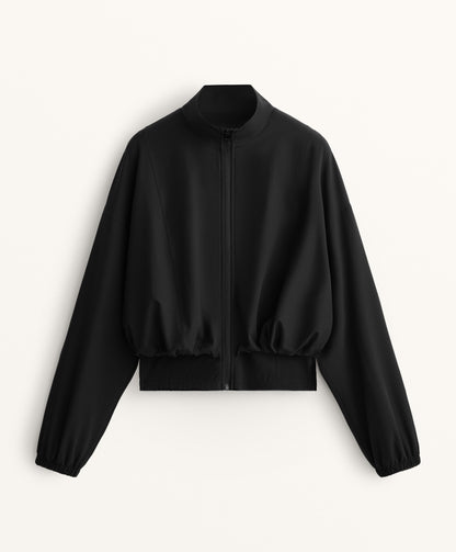 Long-sleeved technical jacket