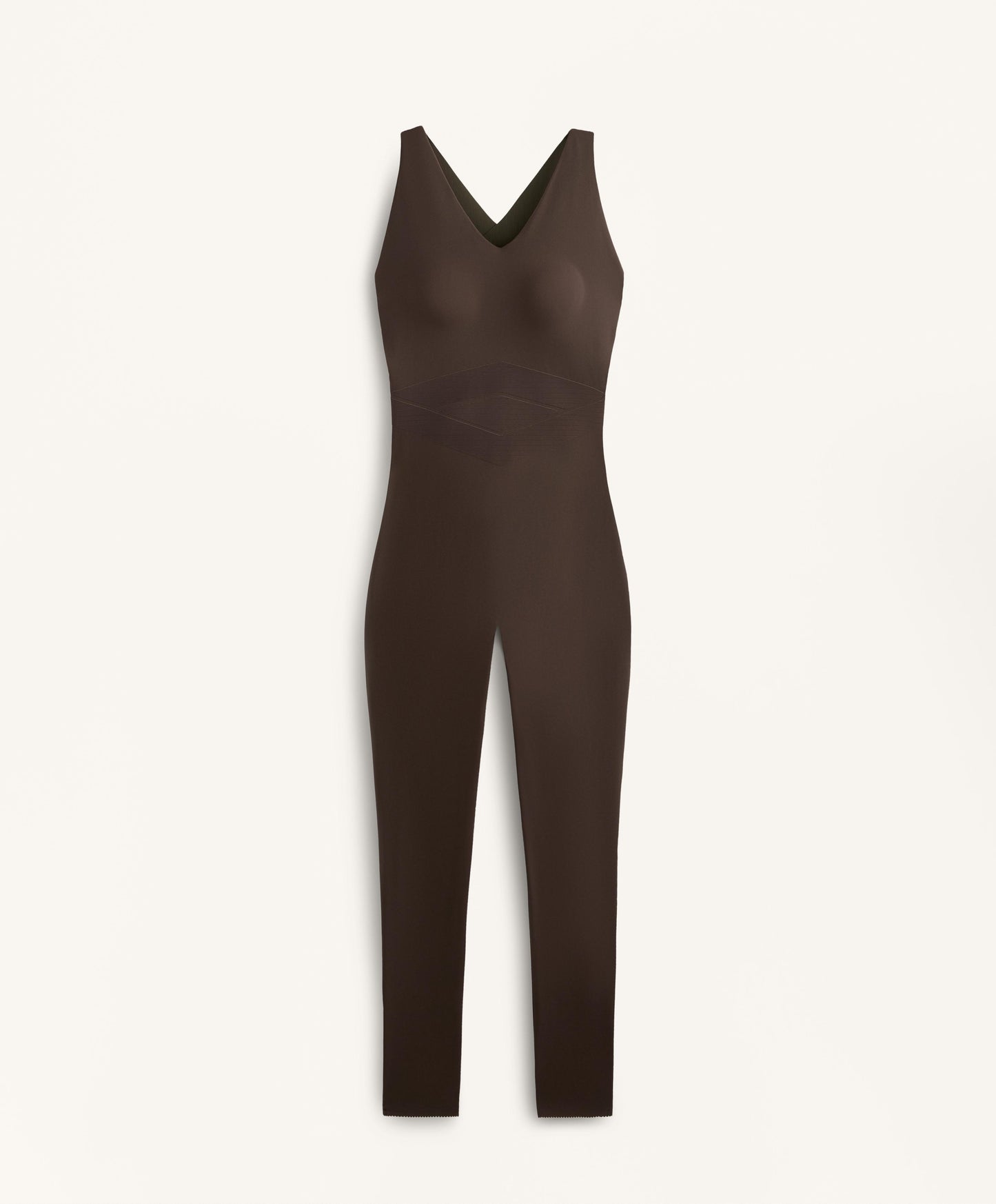 Compressive block long jumpsuit
