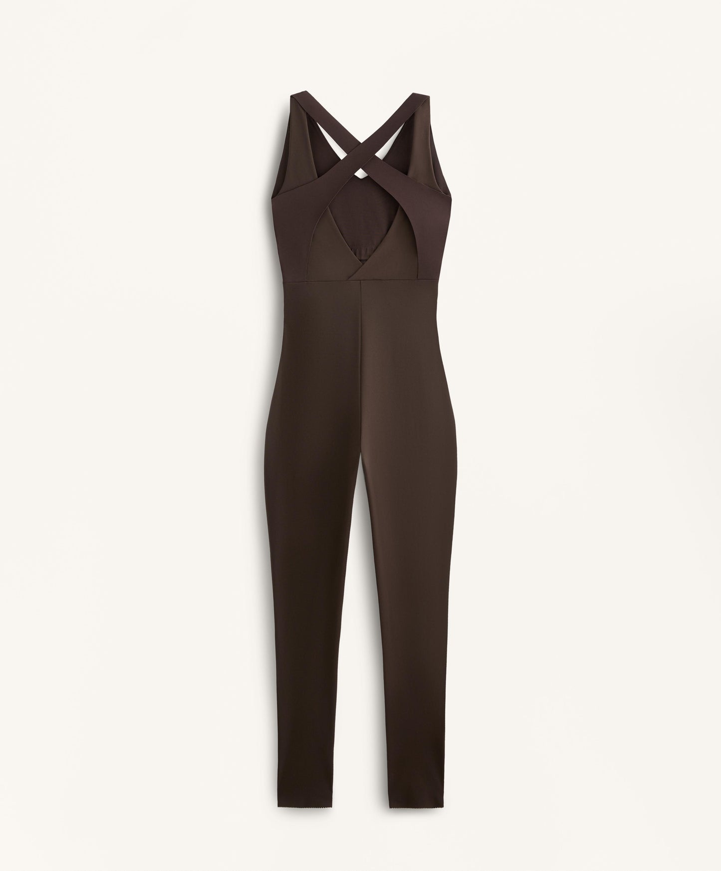 Compressive block long jumpsuit
