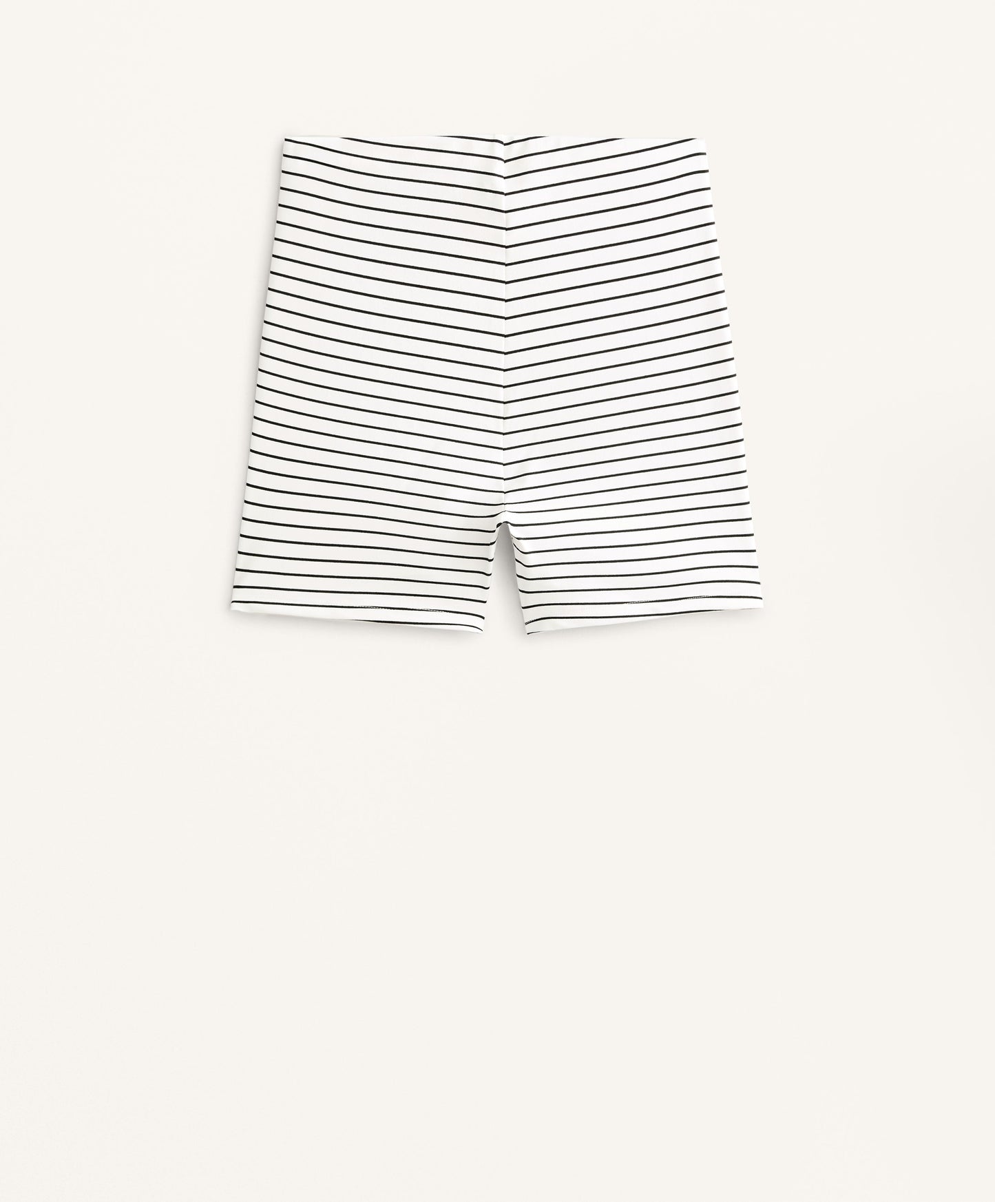 High-rise Evermove striped 8cm hot pant