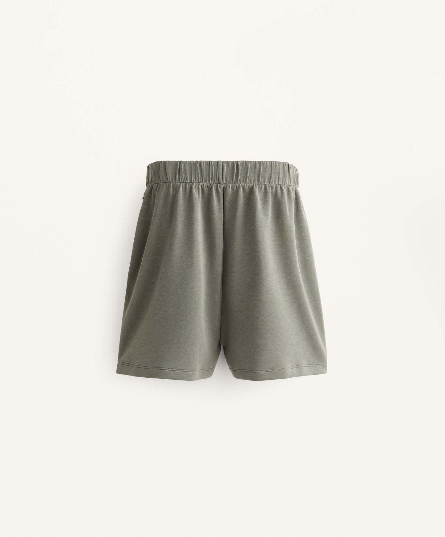 Soft-touch modal buckle trouser skirt