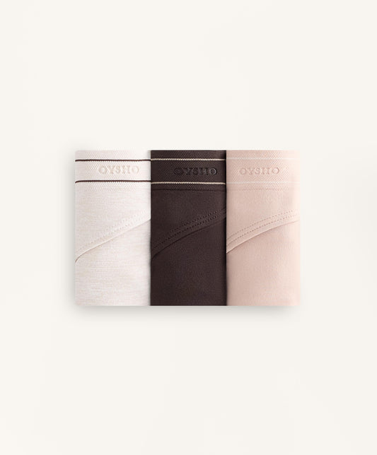 3 classic seamless soft touch briefs