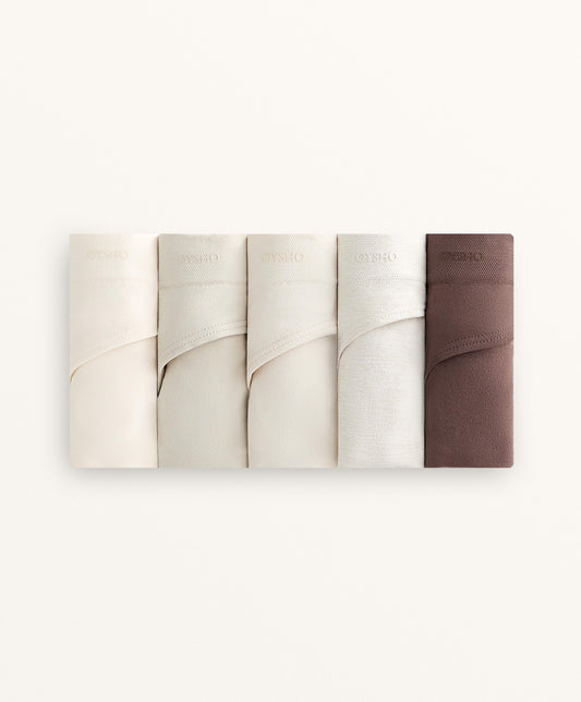 5 seamless soft touch thongs