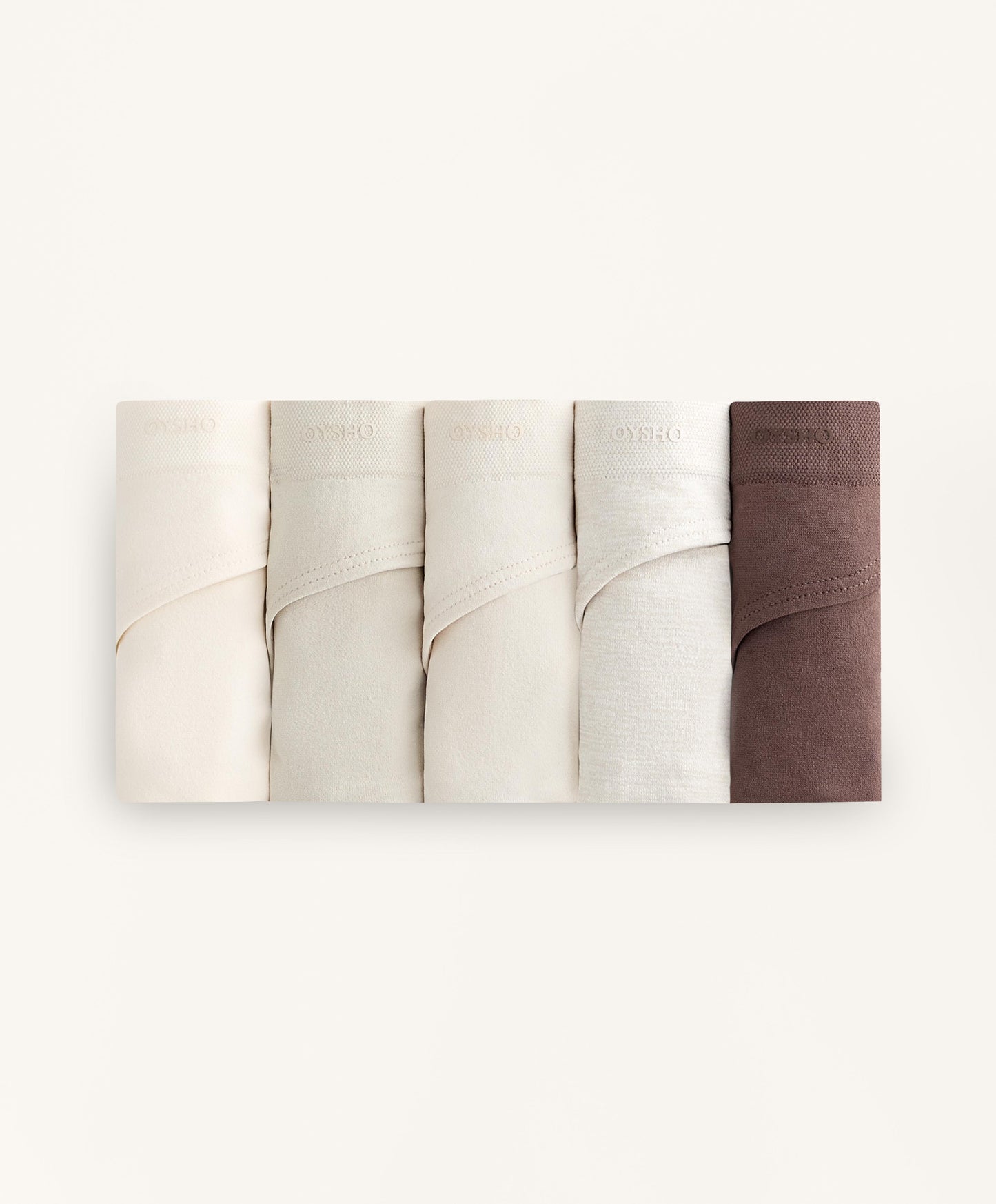 5 seamless soft touch Brazilian briefs