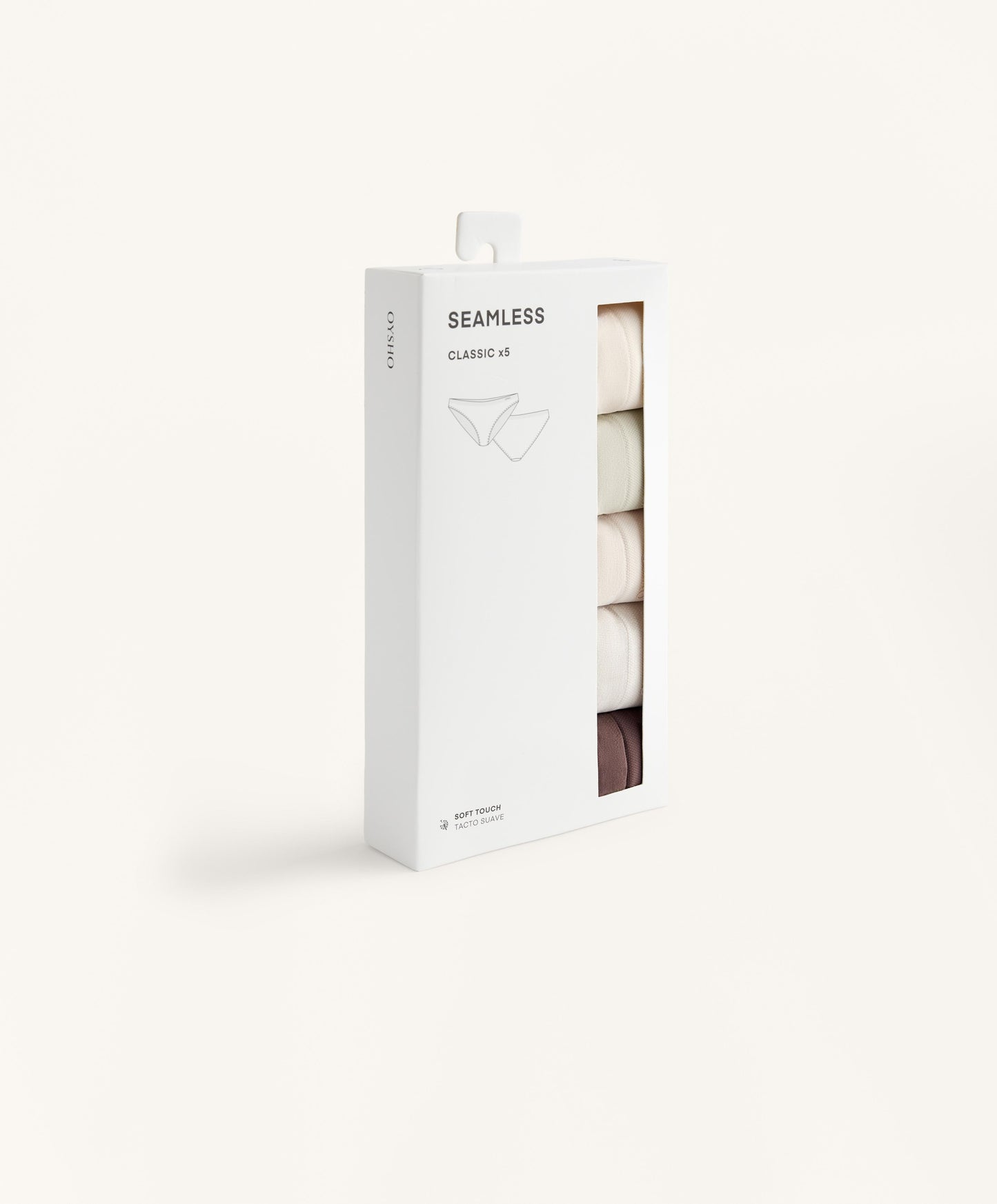 5 seamless soft touch classic briefs