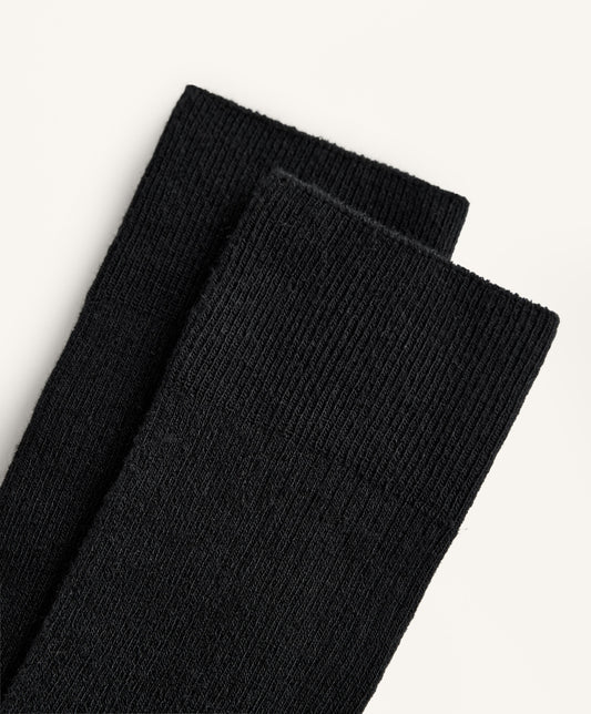 Long 15% cashmere and modal blend socks