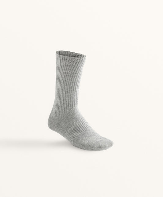 3 pairs of cotton blend classic sports socks