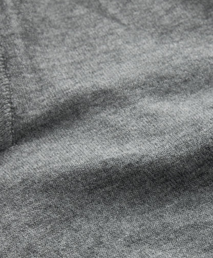 Round neck knit jumper 10% cashmere