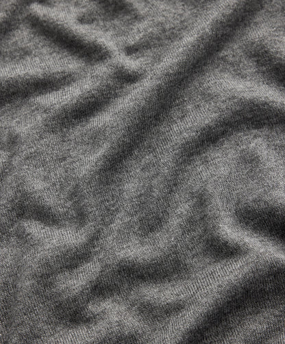 V-neck jumper with lapel