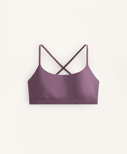 Light-support Comfortlux crossover-strap sports bra