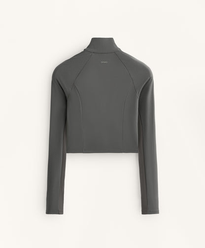 Comfortlux long sleeve rib side tank top