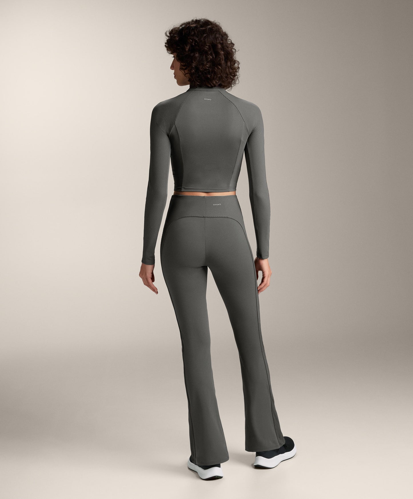Comfortlux long sleeve rib side tank top