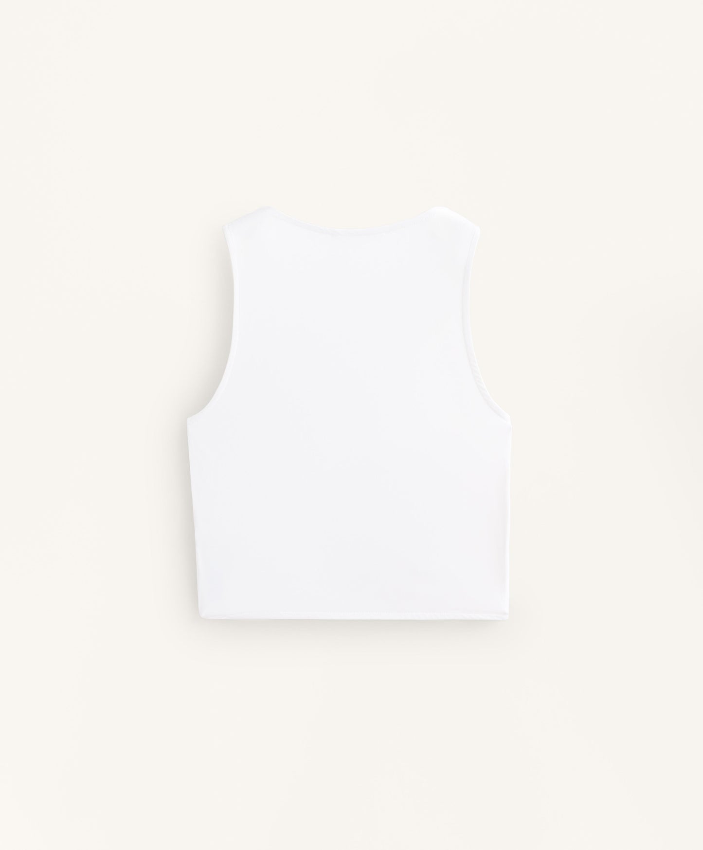 Crossover hem tank top
