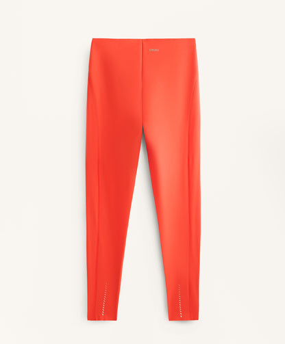 High-rise compressive core control 65cm ankle-length leggings