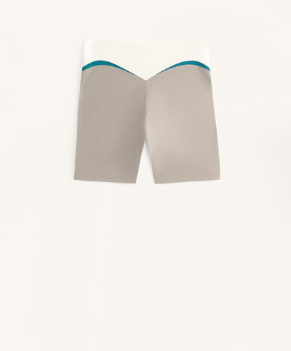 High rise Compressive line details core control 10 cm Hot pants