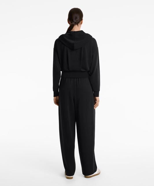 Soft touch modal hooded sweatshirt