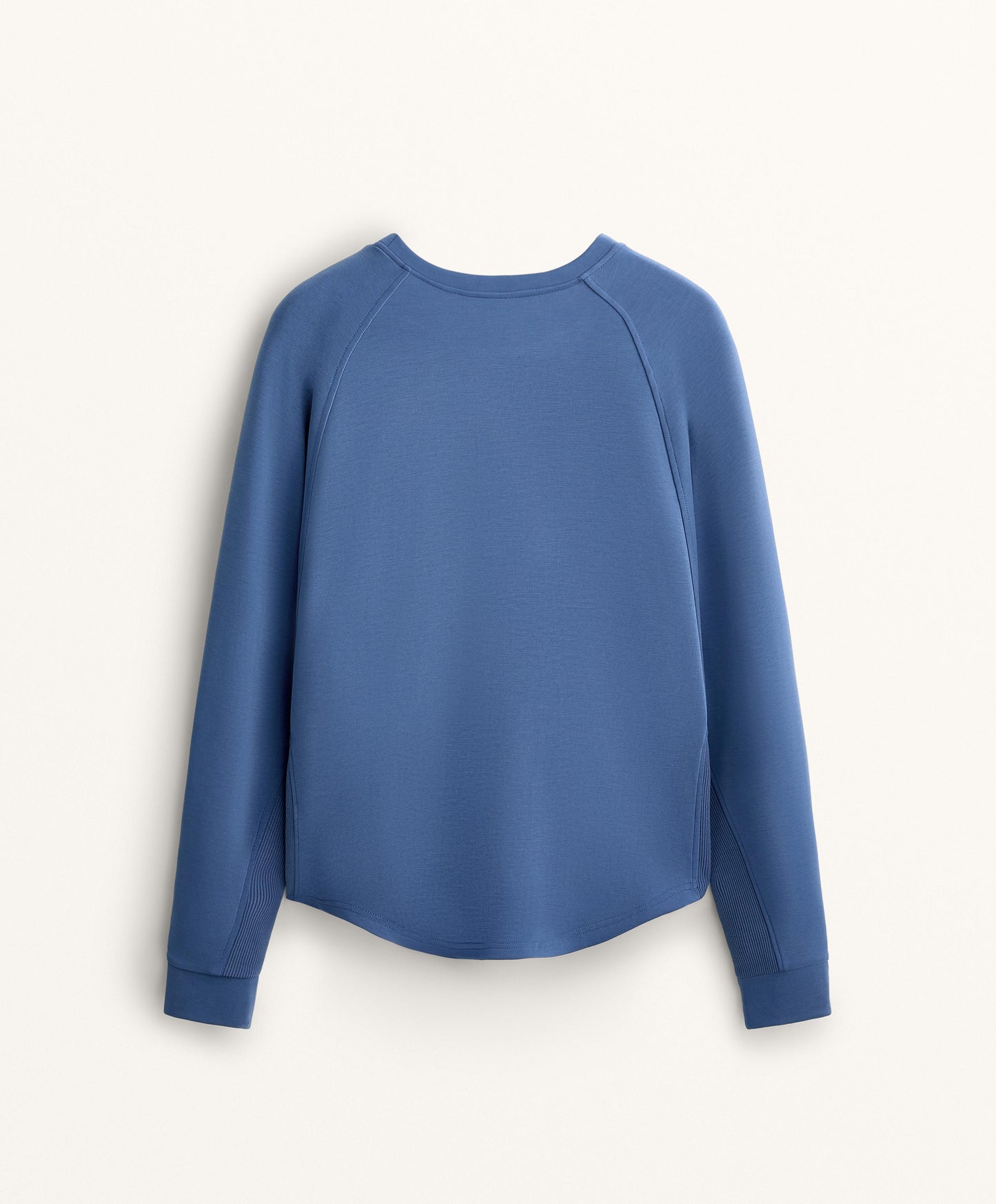 Oversized modal rib sweatshirt