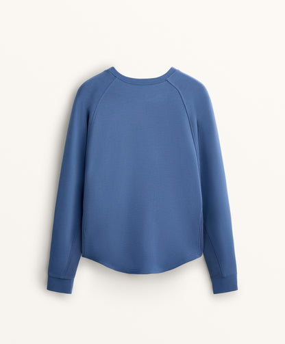 Oversized modal rib sweatshirt