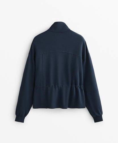 Soft-touch modal jacket