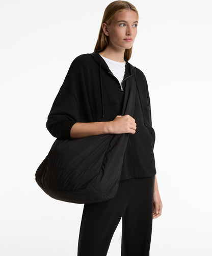 Soft-touch modal hooded jacket