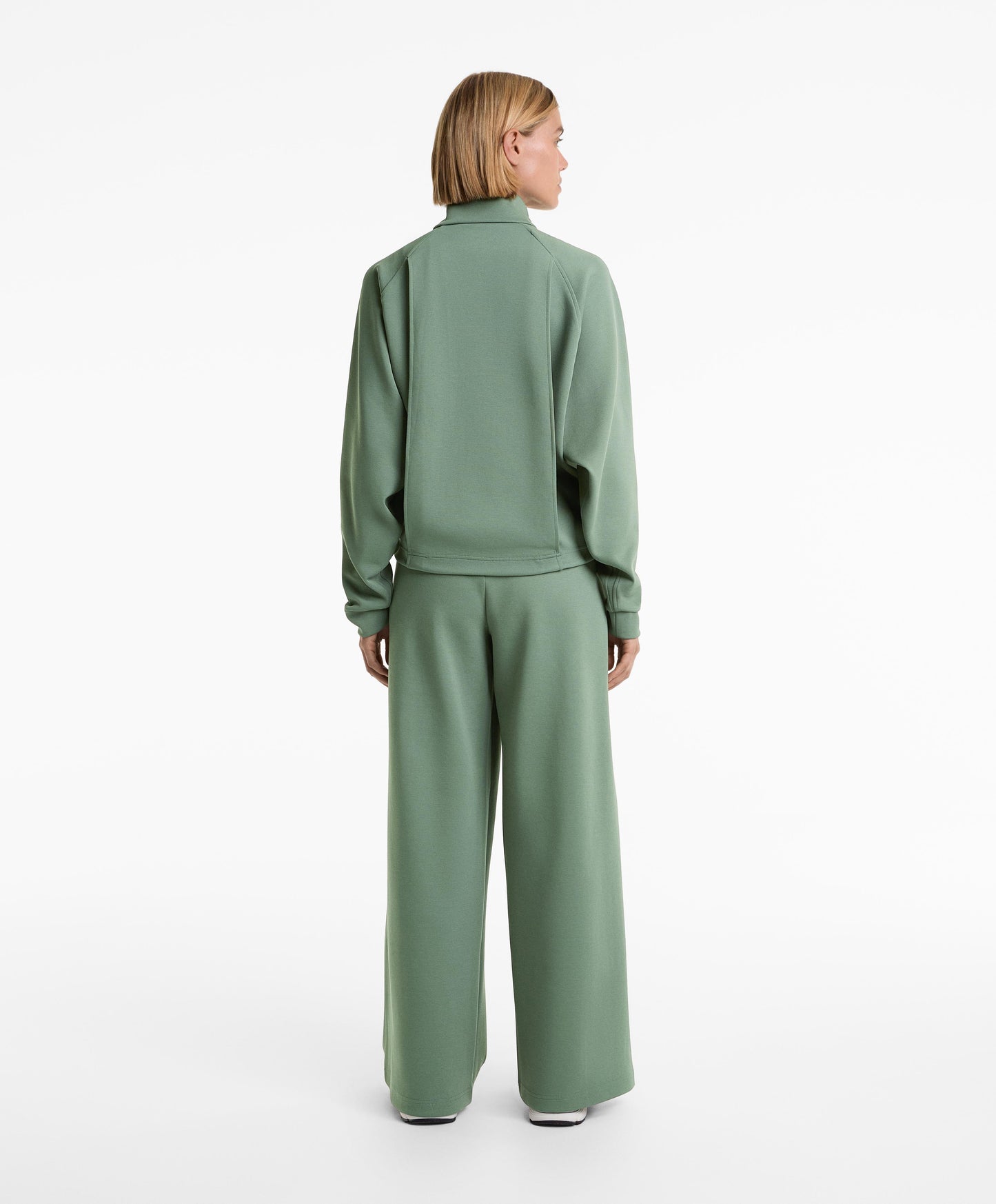 Piqu¨¦ pockets jacket with cotton