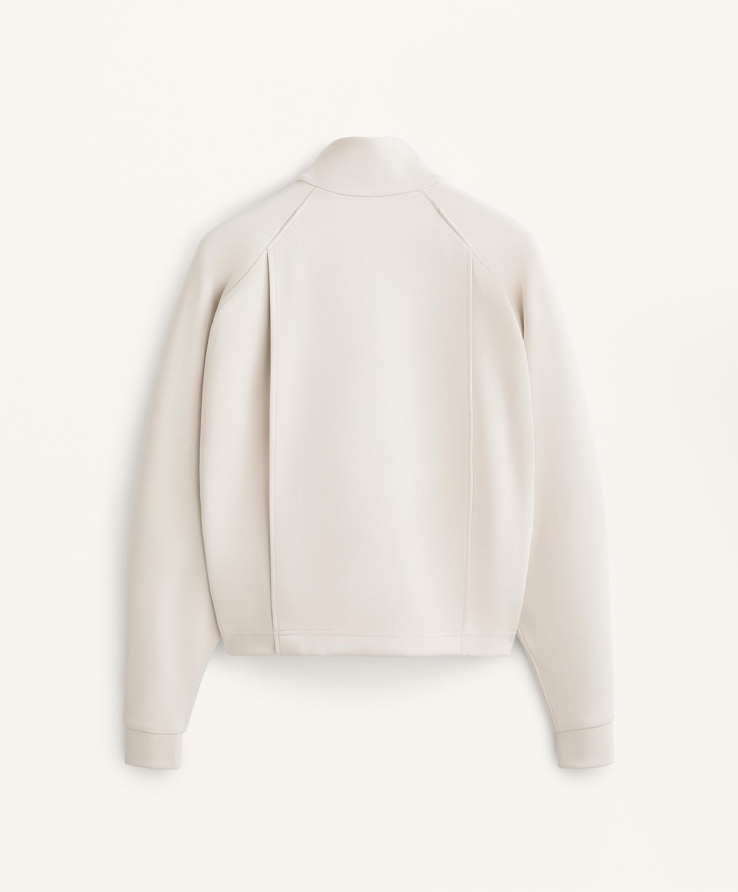 Piqu¨¦ pockets jacket with cotton