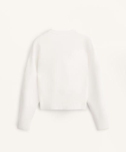Knit bomber jacket