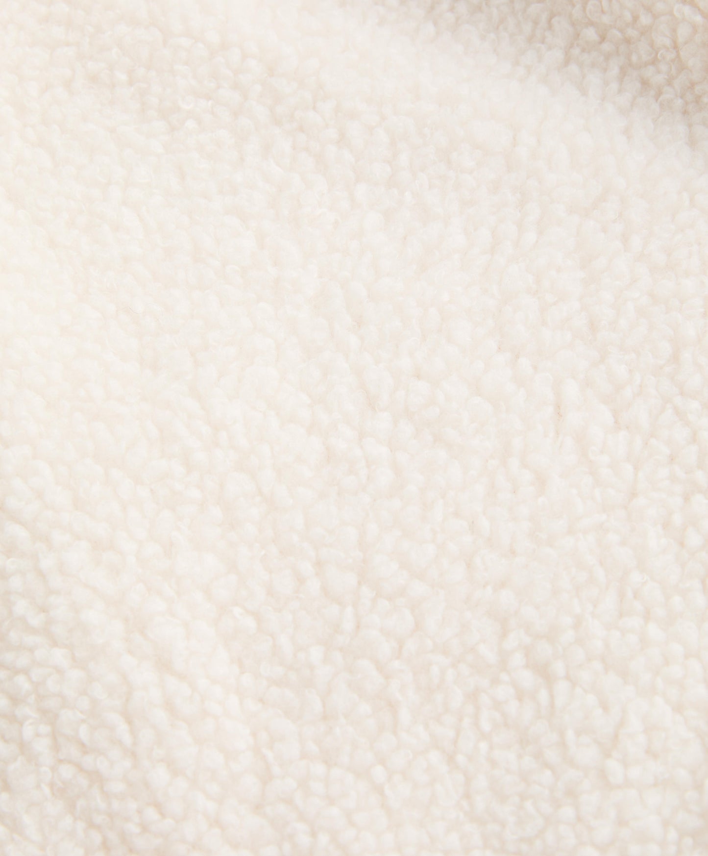 Light faux-shearling bomber jacket