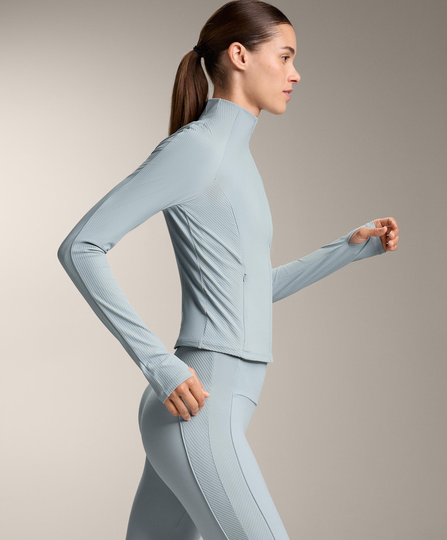 Comfortlux rib technical jacket