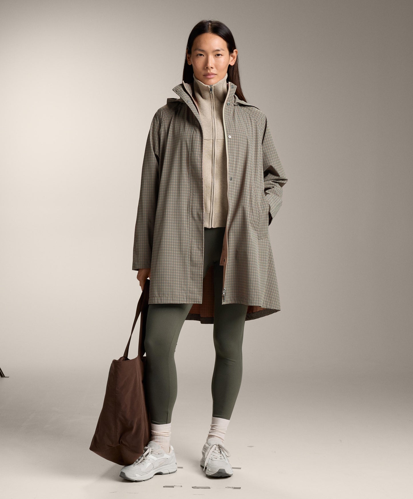 Houndstooth extra lightweight 10k waterproof jacket