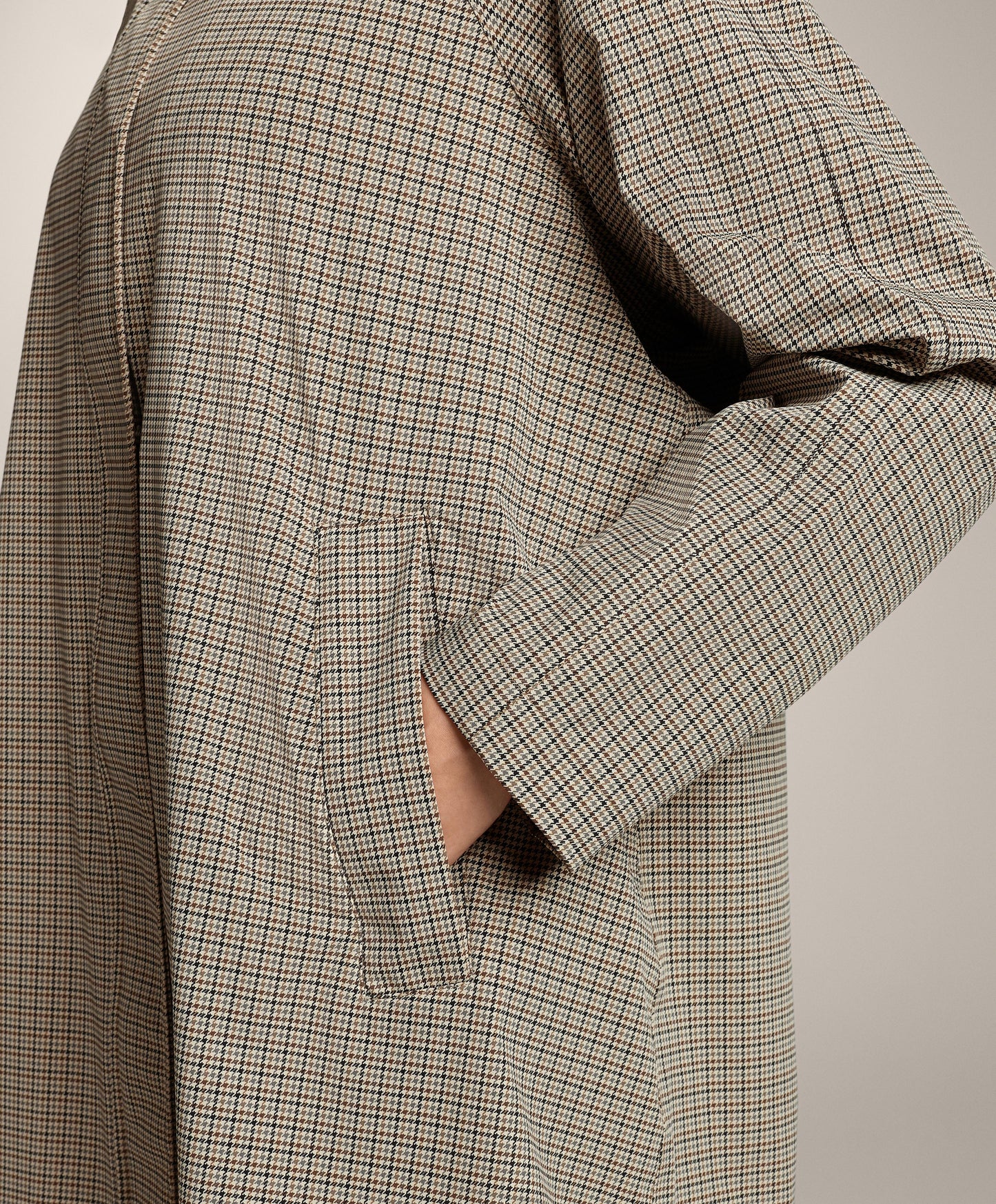 Houndstooth extra lightweight 10k waterproof jacket