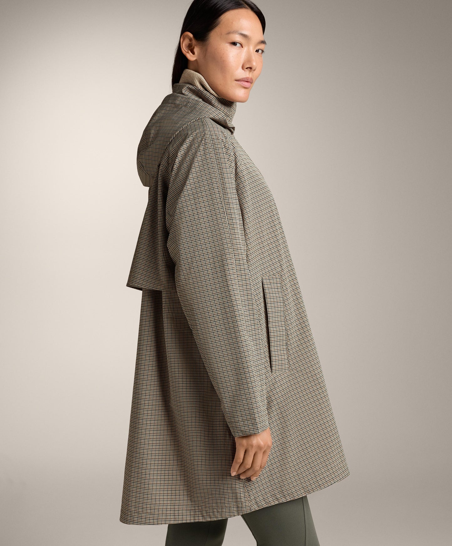 Houndstooth extra lightweight 10k waterproof jacket
