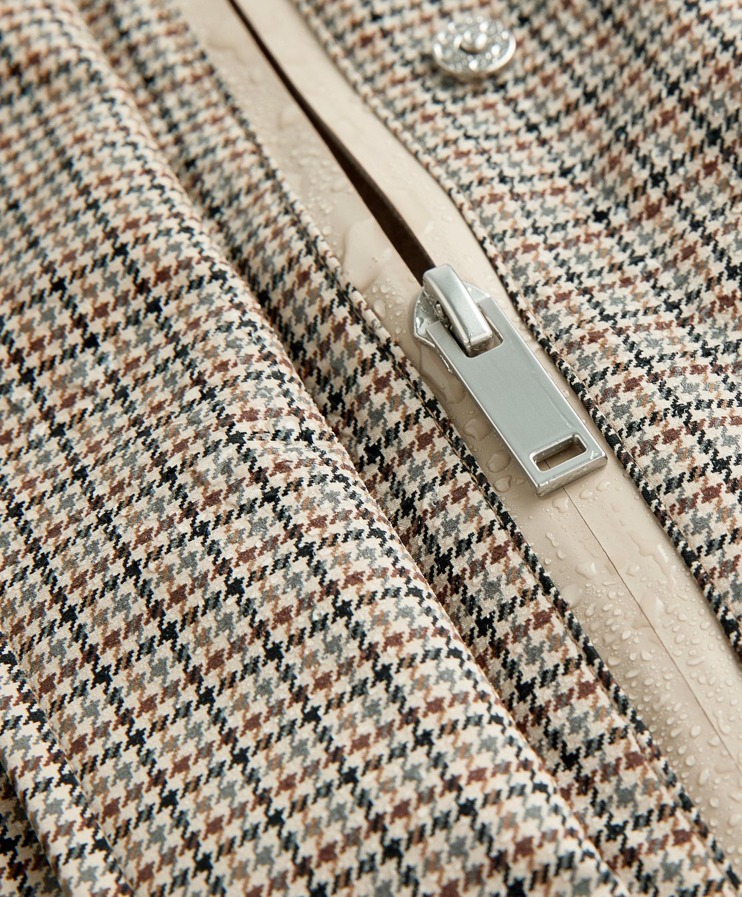 Houndstooth extra lightweight 10k waterproof jacket