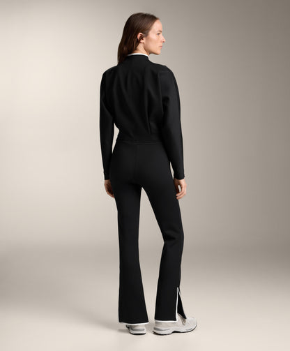 Neoprene-effect corset jacket
