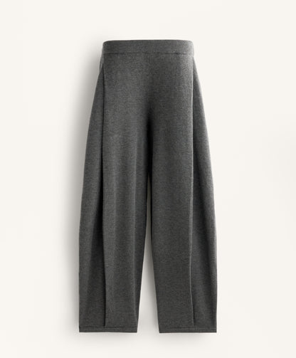 Cocoon knit trousers