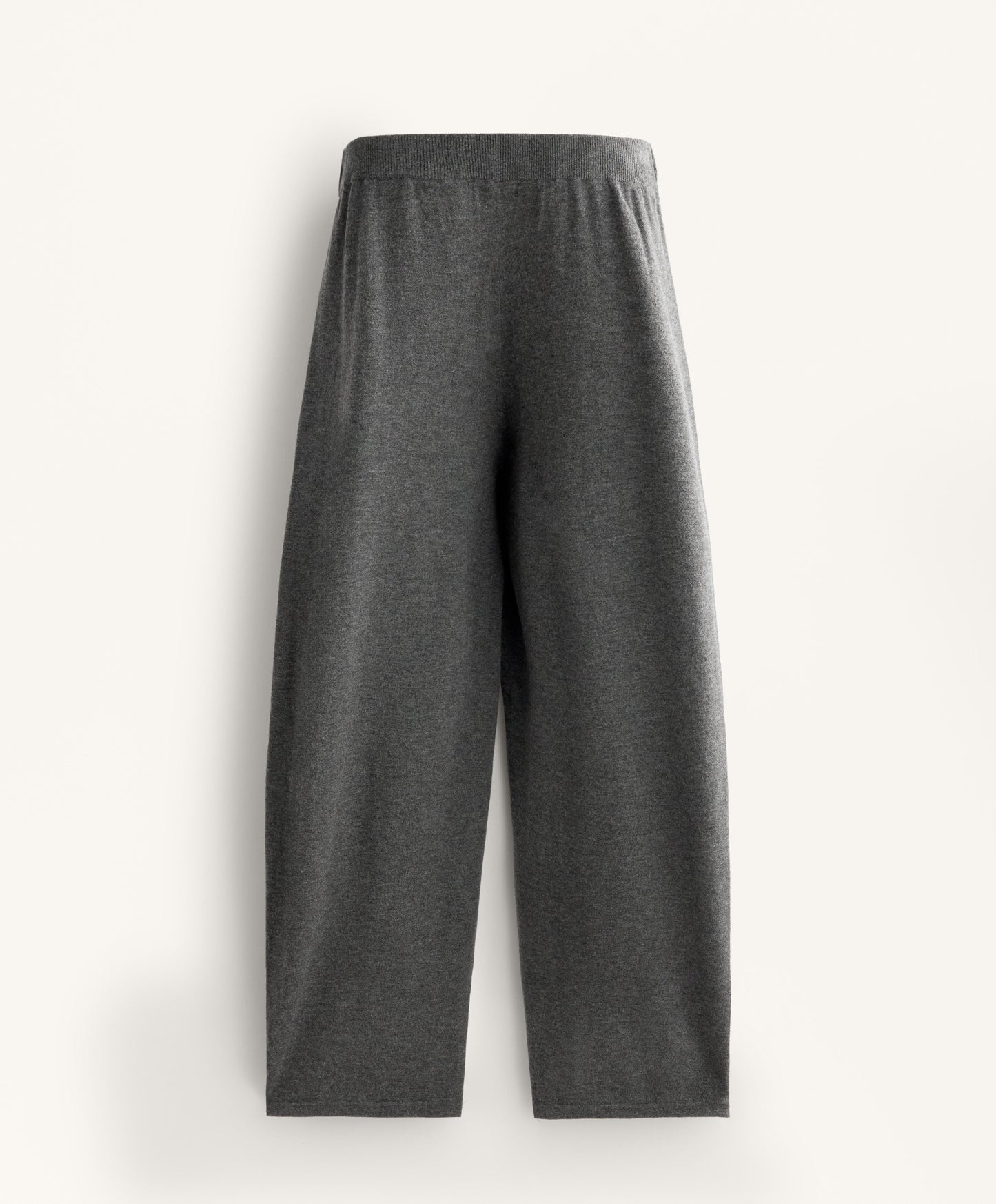 Cocoon knit trousers