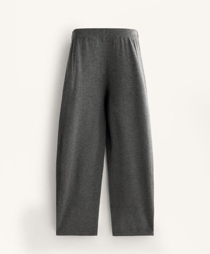 Cocoon knit trousers