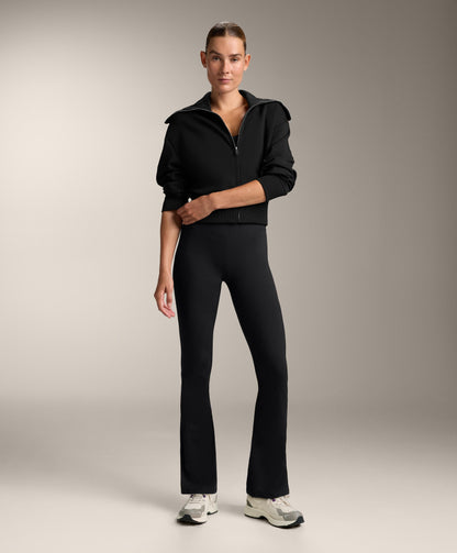 Evermove high-rise flare trousers
