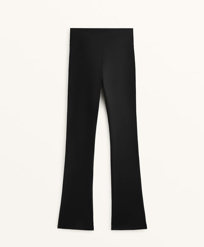 Evermove high-rise flare trousers